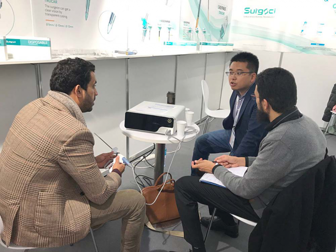 CE Sertifikalı 12mm Hasson Tipi Tek Kullanımlık Trokar, Laparoskopik Cerrahi İçin, Surgsci Medical 8