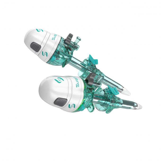 Karın Cerrahisi için Ergonomik 10mm Tek Kullanımlık Laparoskopik Hasson Trokar Surgsci 0