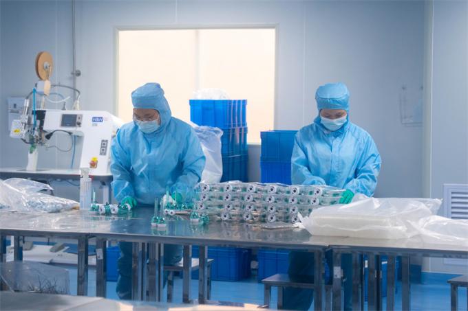 Karın Cerrahisi için Ergonomik 10mm Tek Kullanımlık Laparoskopik Hasson Trokar Surgsci 8