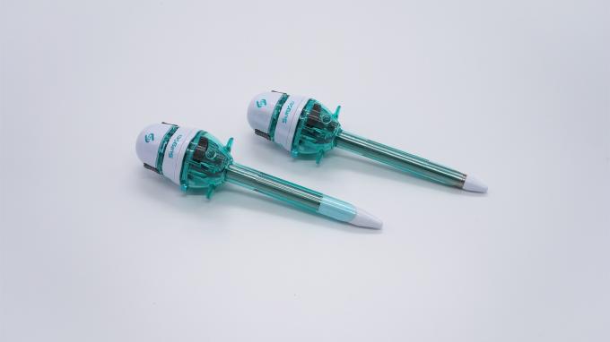 Ürolojik Laparoskopi İçin Cerrahi Laparoskopik Künt Uçlu Trokar 12mm Tek Kullanımlık 3