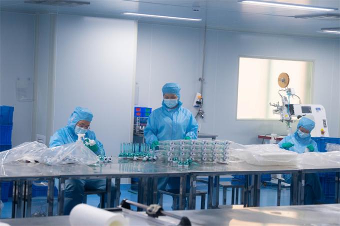 Sterilize Plastik Künt Uçlu Trokar 10mm Tek Kullanımlık Laparoskopik Trokarlar 6