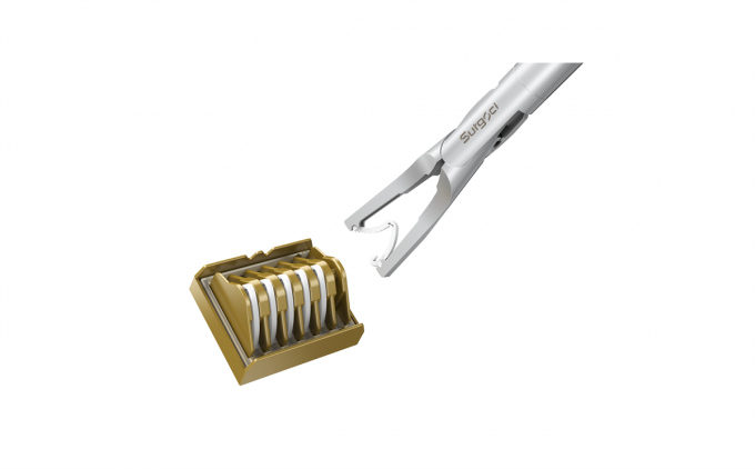 CE Onaylı Sınıf II Laparoskopik Klipler ML / L / XL Boy Polimer Ligasyon Klipsleri 1