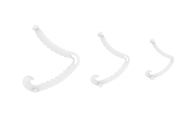 CE Onaylı Sınıf II Laparoskopik Klipler ML / L / XL Boy Polimer Ligasyon Klipsleri 4