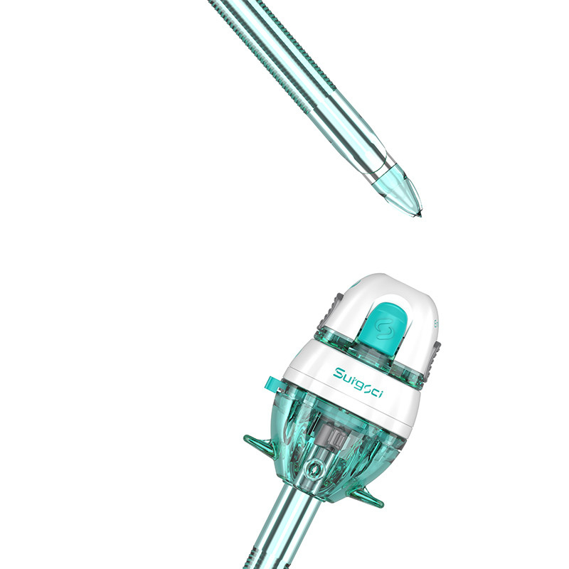 Surgsci Medical Ltd. CE Sertifikalı Optik Ucu Laparoskopik Ameliyatlar için Tek kullanımlık Laparoskopik Trocarlar