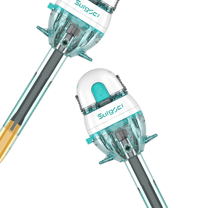 Surgsci CE İşaretlenmiş 12mm Blade Trocar Tek kullanımlık Laparoskopik Trocar Ameliyat Odası için