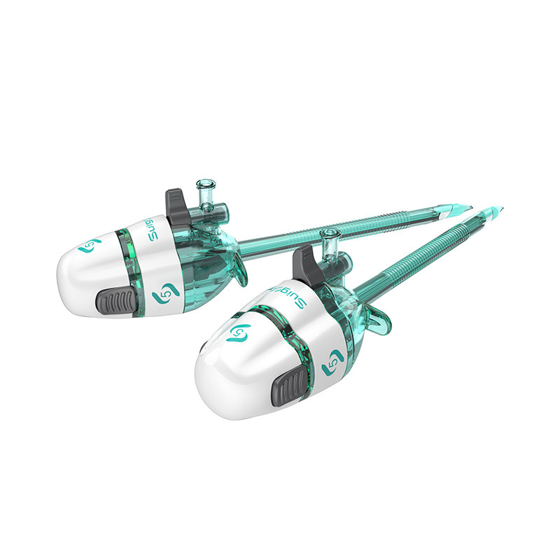 5*100mm Steril Bladeless Tek kullanımlık Trocar için Thoracic Cerrahi Easypass Tip Surgsci