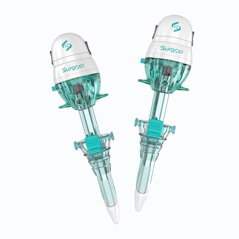 CE Sertifikalı 12mm Hasson Tipi Tek Kullanımlık Trokar, Laparoskopik Cerrahi İçin, Surgsci Medical